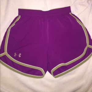 Purple Under Armor Shorts